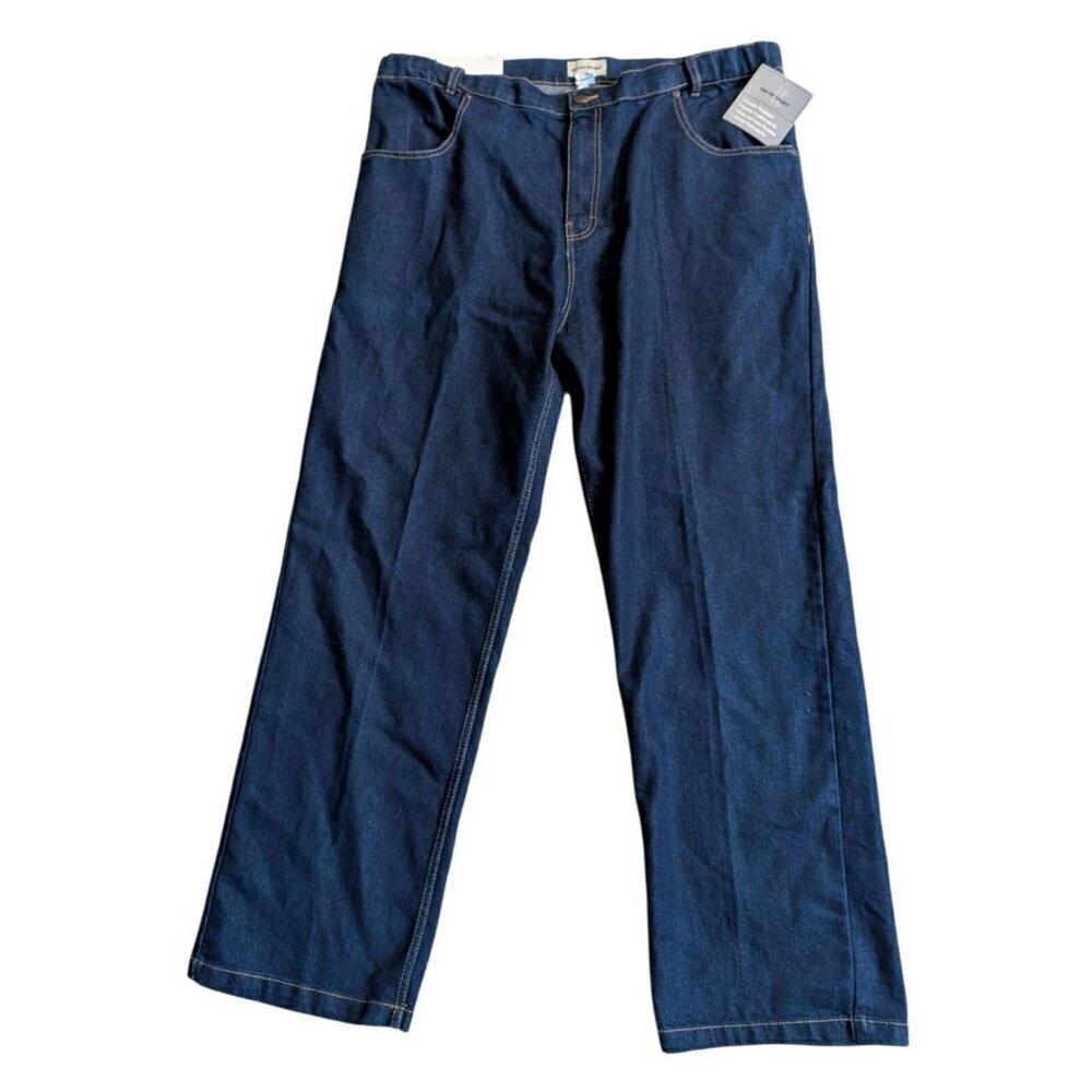 David Taylor Blue Jeans Comfort Fit Mens Size 42x32 Brand New